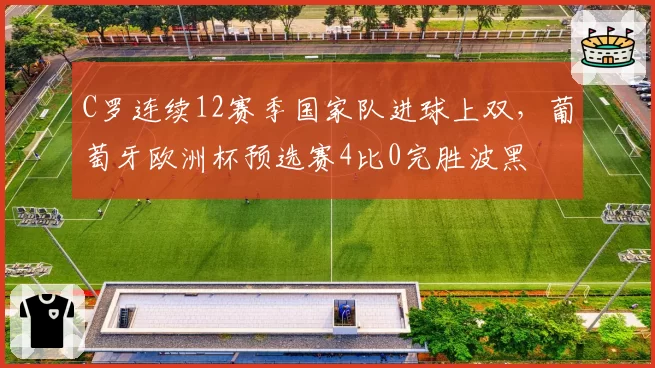 C罗连续12赛季国家队进球上双，葡萄牙欧洲杯预选赛4比0完胜波黑