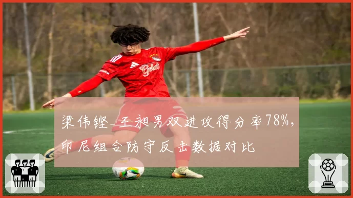 梁伟铿_王昶男双进攻得分率78%,印尼组合防守反击数据对比